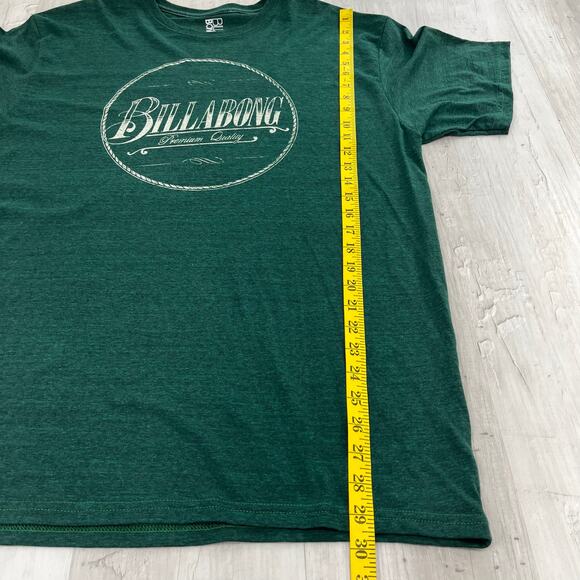 Billabong Green Short Sleeve Crew Neck Soft Circle Graphic T-Shirt Unisex Men XL - Picture 5 of 5